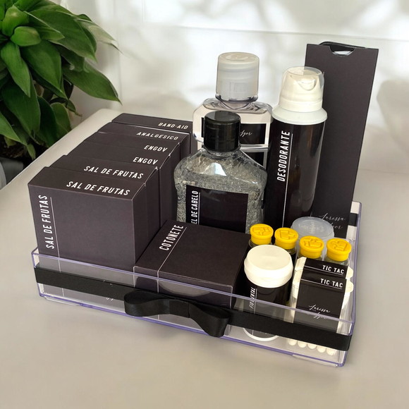 Kit Toalete - Apenas Masculino - com Bandeja Inclusa
