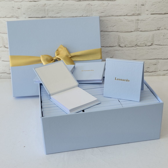 Kit Blocos Personalizado com Caixa -minimo 50 Unidades