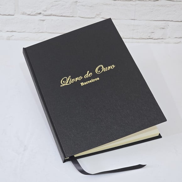 Livro de Ouro/caderno de Assinaturas A4 - Diversas Cores