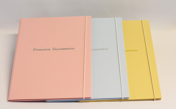 Pasta "primeiros Documentos" Personalizada - Cores
