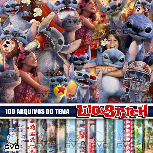 Kit Digital Lilo e Stitch Filme