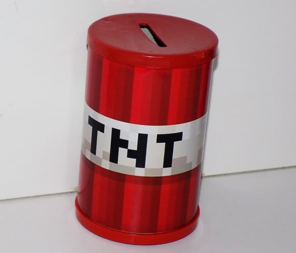 Cofre Personalizado Minecraft Tnt