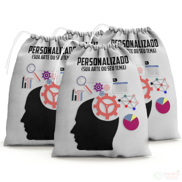 Sacolinha Lembrancinha Saquinho Personalizado Img Cliente