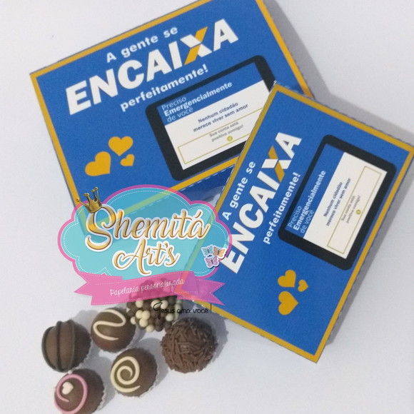 Arquivo de Corte Encaixa 6 e 12 Doces