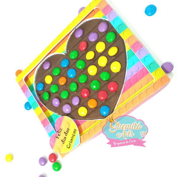 Arquivo de Corte Pop It BWB 10269 Coração