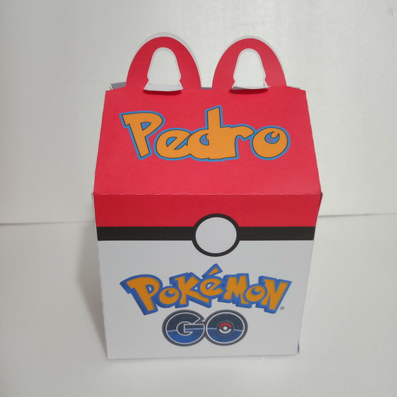 Caixa Mc Lanche Feliz Pokemon