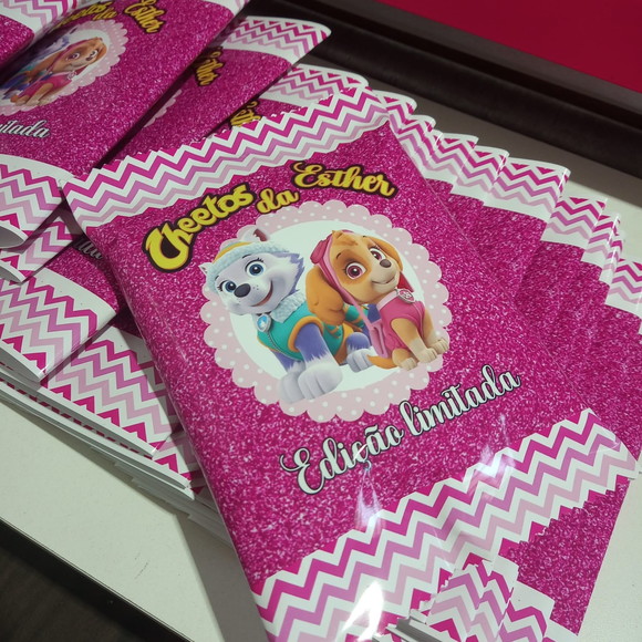 Saquinho Personalizado para Salgadinhos