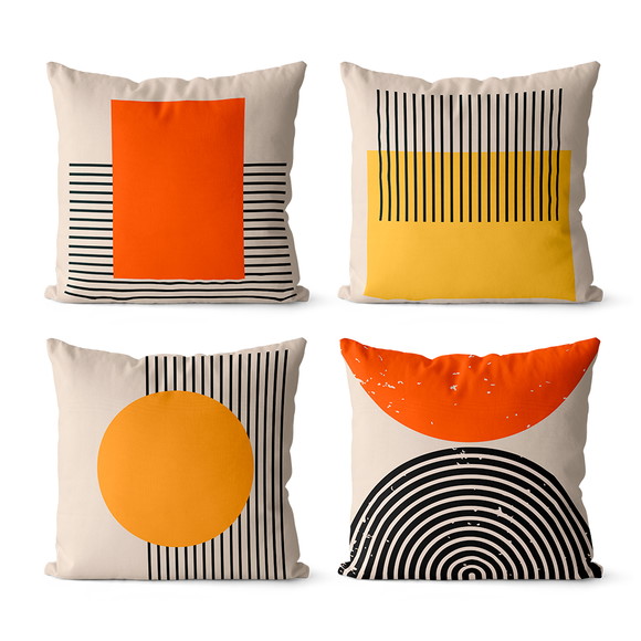 Kit 4 Capas de Almofada Terroso