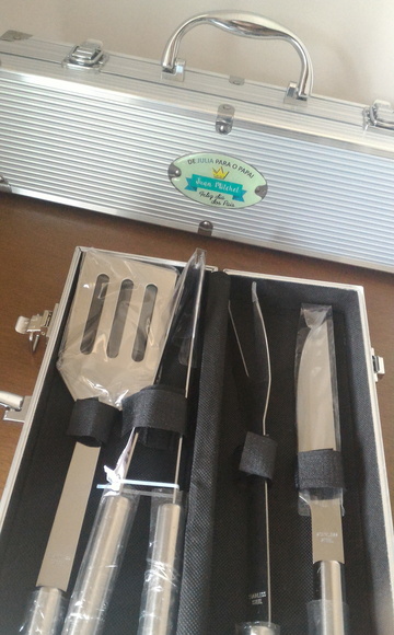 Kit churrasco para padrinhos