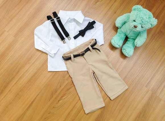 Conjunto de Pajem Preto - Infantil