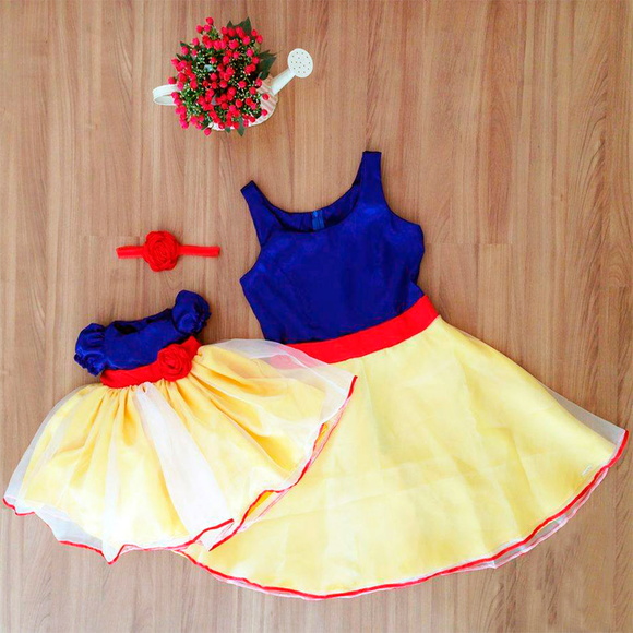 Vestido da Branca de Neve - Tal Mãe Tal