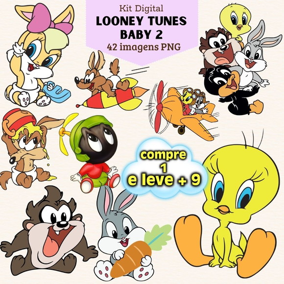 Kit Digital Looney Tunes Baby 2