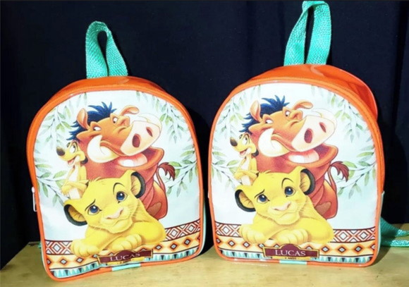 Mochila Bolsinha 23x19 Dinossauro