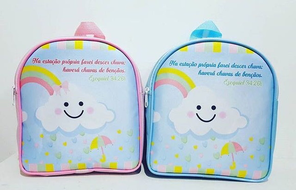 Mochilas Chuva de Amor 19X23