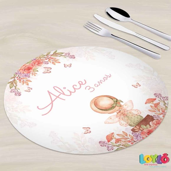 Mini Sousplat Personalizado