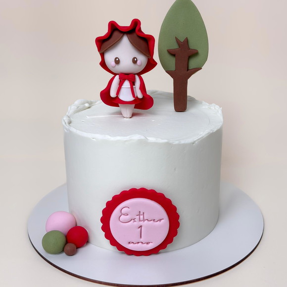 Bolo Aniversário Chapeuzinho Vermelho
