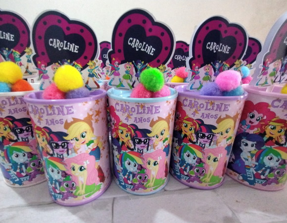 Cofrinho Personalizado Equestria Girls