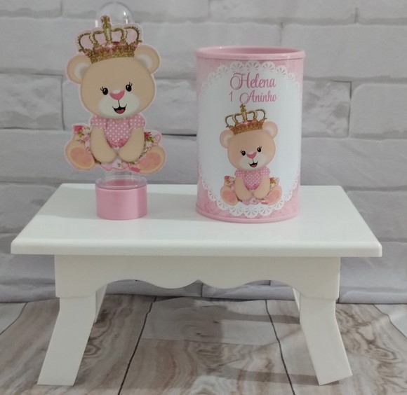 Kit Ursinha Princesa ou Ursinho Príncipe