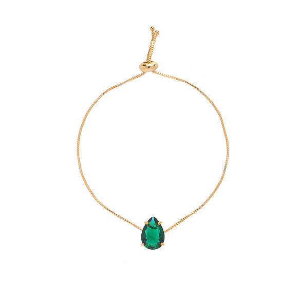14 Pulseiras Madrinha Gravatinha Pedra Gota + Inicial