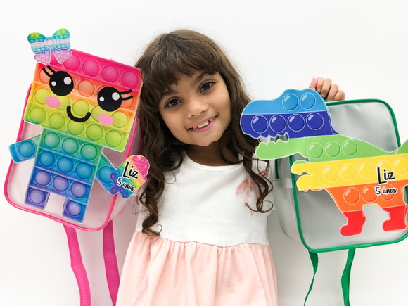 20 Mochila Pop It Personalizada