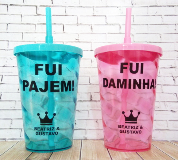 Copo Pajem e Daminha