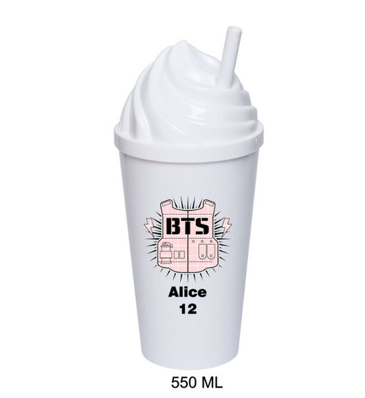Copo Chantilly Personalizado Bts