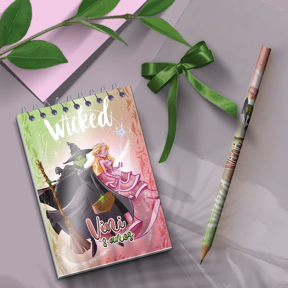 Bloquinho - Wicked Personalizado
