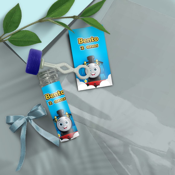 Bolha de Sabão - Thomas And Friends Personalizado