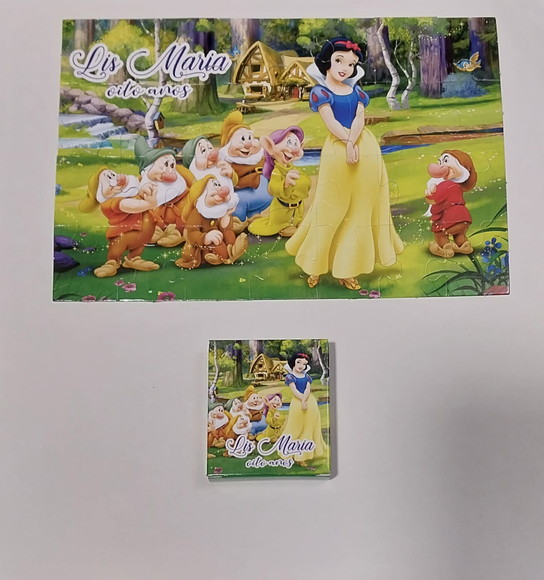 Quebra Cabeça - Branca de Neve