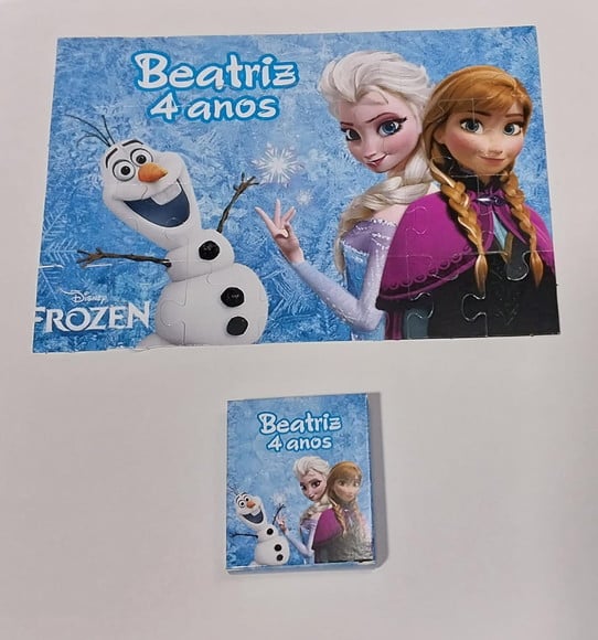 Quebra Cabeça - Frozen