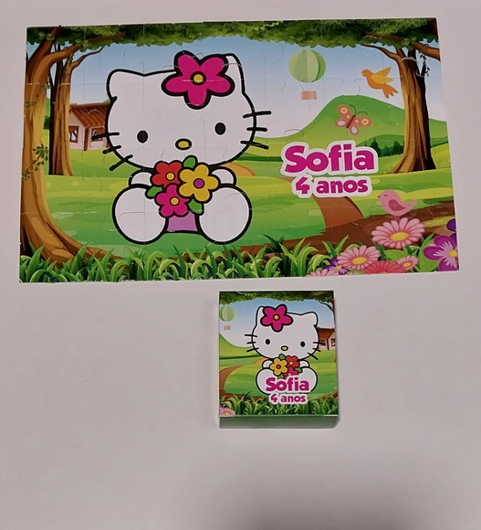 Quebra Cabeça - Hello Kitty