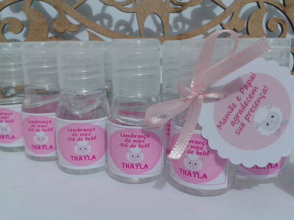 Lembrancinha Alcool gel Perfumado