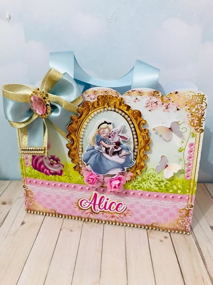 Sacola Alice no País das Maravilhas