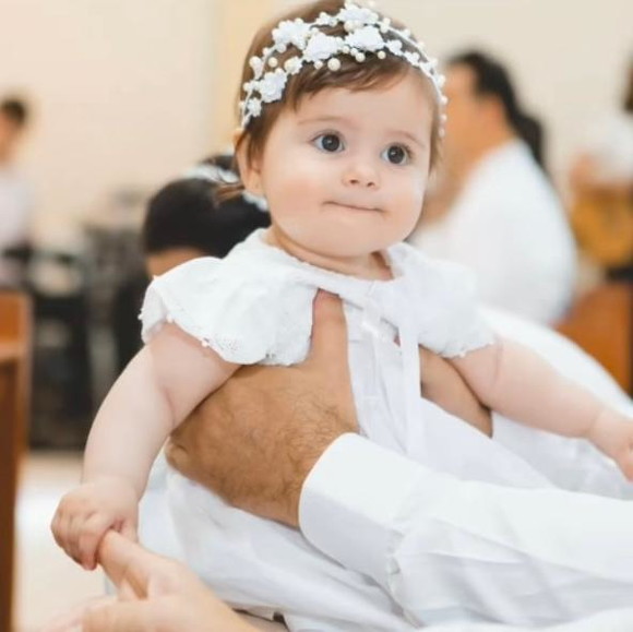 Faixa para Bebe Batizado da Princesa Maria Alice