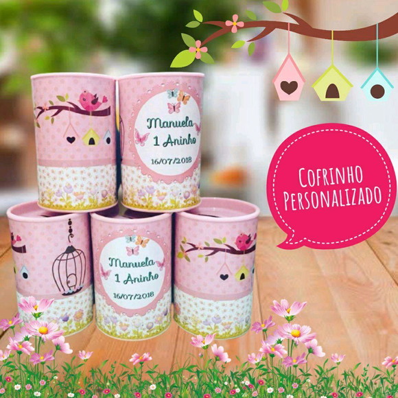 Cofrinho Personalizado _ Fazemos Diversos Temas