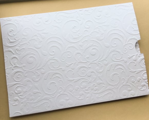 Envelope para Convite Branco Pronta Entrega 15,2x21,5 cm