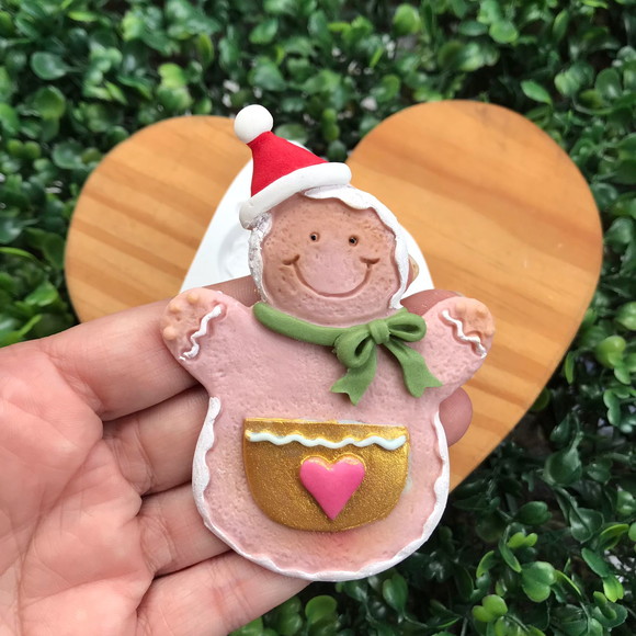 Molde de Silicone Confeitaria e Biscuit Biscoito Ginger 2039