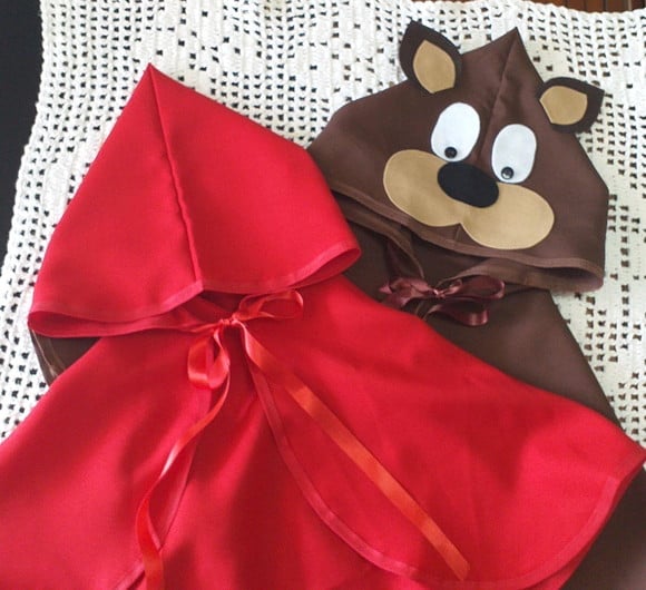 Capa Chapeuzinho Vermelho ou Lobo Mau - Unidade