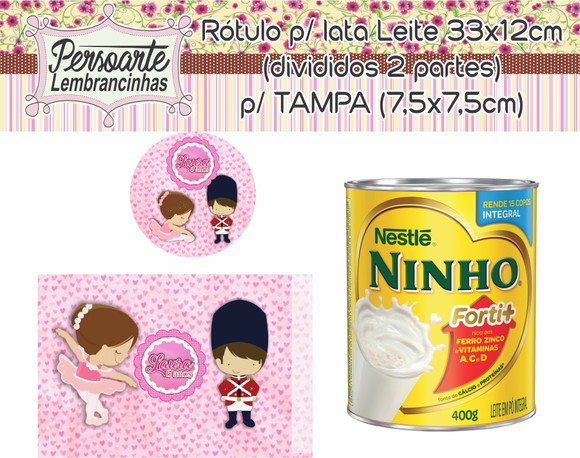 Rótulo para Leite 400g