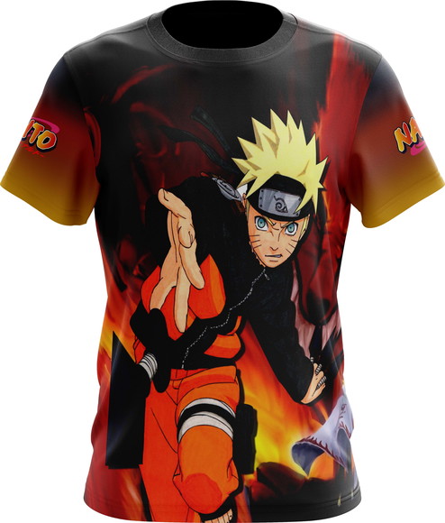Camisa infantil Personalizada naruto