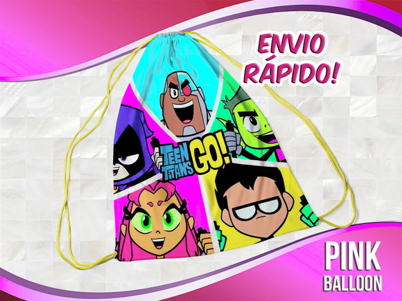 Mochilinha Jovens Titãs 4 (envio Rápido)