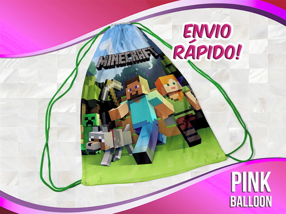 Mochilinha Minecraft 3 (envio Rápido)