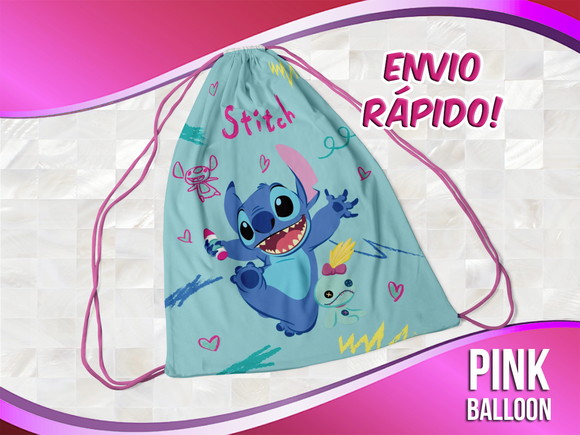 Mochilinha Stitch 2 (envio Rápido)