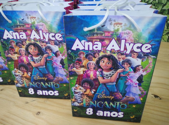Encanto Sacola Personalizada Pronta Entrega