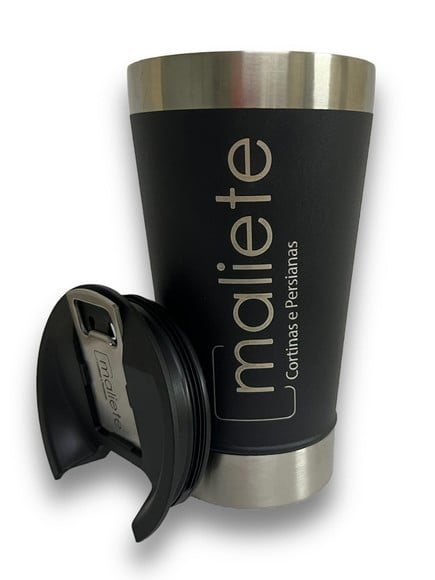 Copo Térmico Inox Premium 473ml Personalizado Laser