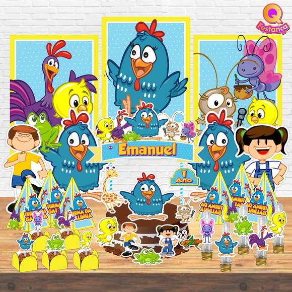 Black Friday Qfestança** - Kit Galinha Pintadinha Festa!