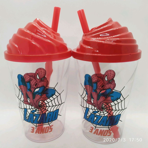 Copo Chantilly 300ml Homem Aranha