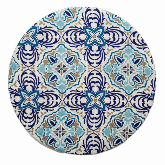 Sousplat Azul Ladrilho (base + capa)