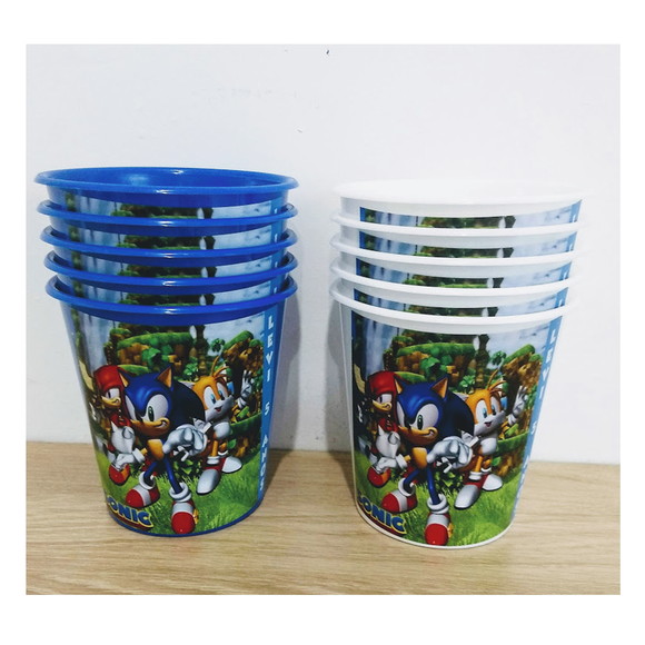 Balde de Pipocas Sonic