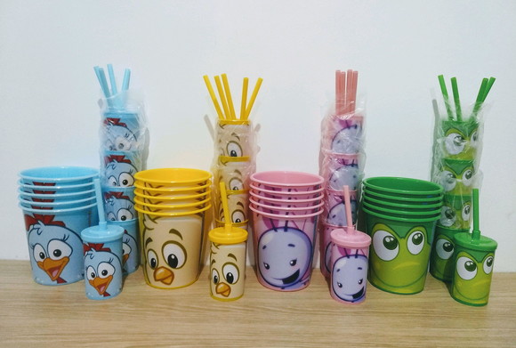 Lembrancinha Galinha Pintadinha Candy 2pç